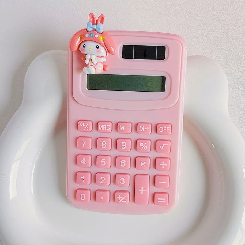 Calculator Creative Cute Cartoon Student Office Cultural Supplies High Color Value Mini Portable Computer - Image 1
